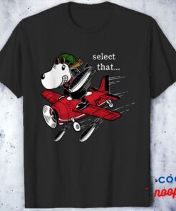 Snoopy Bomber T Shirt 1