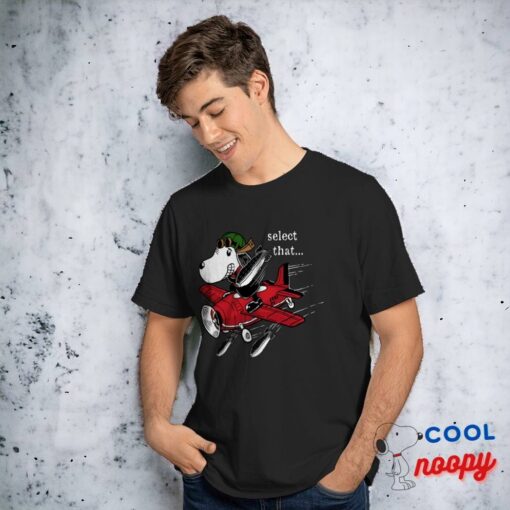 Snoopy Bomber T Shirt 3