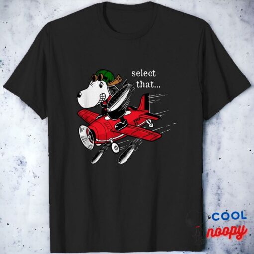 Snoopy Bomber T Shirt 4