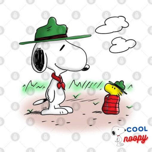 Snoopy Camping T Shirt 1