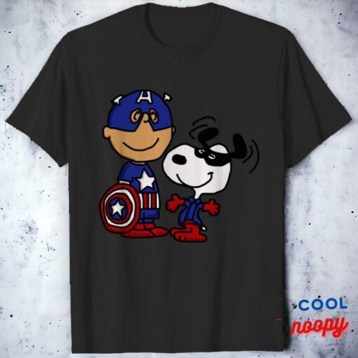 Snoopy Captain T Shirt 1