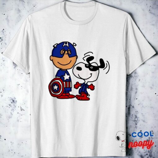 Snoopy Captain T Shirt 4