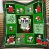 Snoopy Catch Up With Jesus Quilt Blanket For Fan 1