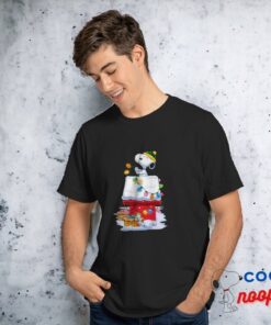 Snoopy Christmas Lighting Day T Shirt 3