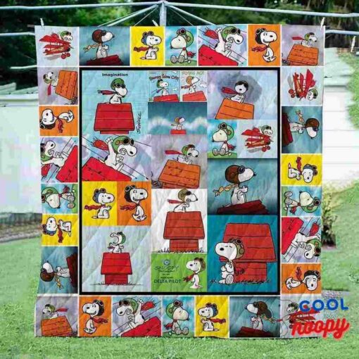 Snoopy Christmas Special Quilt Blanket GIft 1