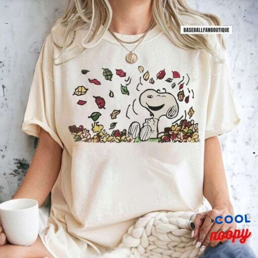Snoopy Fall Shirt 1