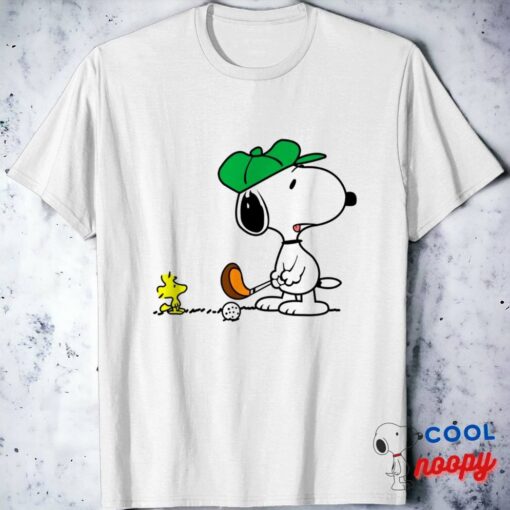 Snoopy Golf T Shirt 4