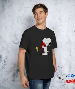 Snoopy Hugging Woodstock T Shirt 2