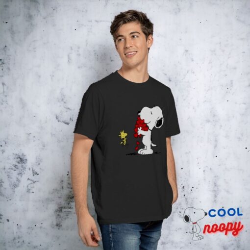 Snoopy Hugging Woodstock T Shirt 2