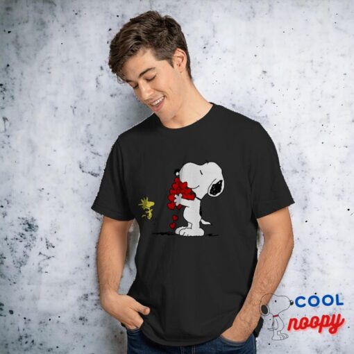 Snoopy Hugging Woodstock T Shirt 3