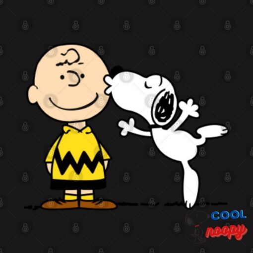Snoopy Kiss Charlie Brown T Shirt 2