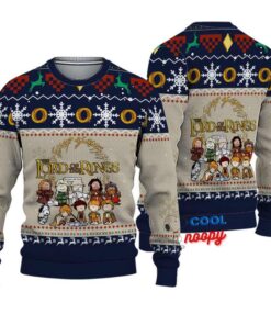 Snoopy Lord of the Rings Ugly Sweater 1