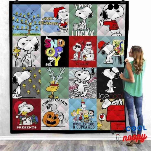 Snoopy Lover Quilt Blanket 1