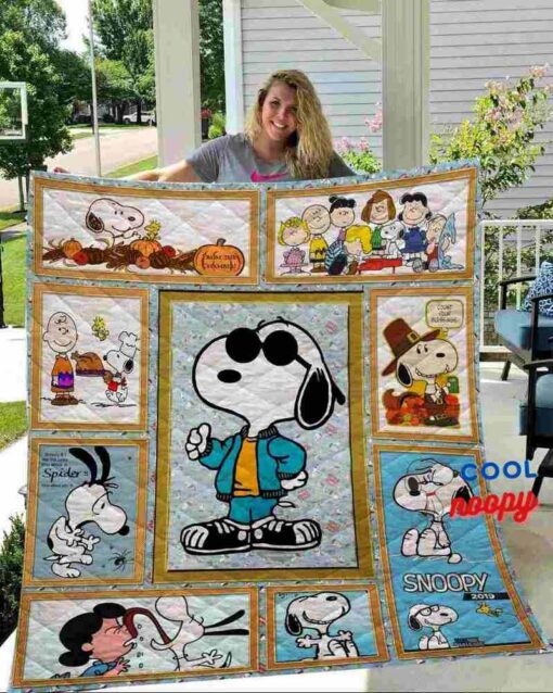 Snoopy Moments Quilt Blanket 1