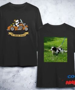 Snoopy Motorcycle T Shirt 1