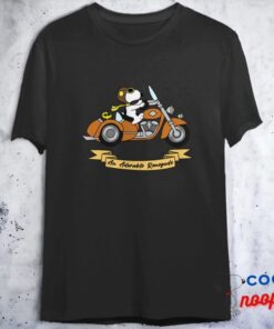 Snoopy Motorcycle T Shirt 2