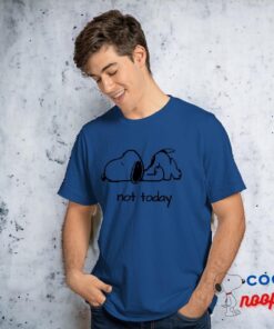 Snoopy Not Today T Shirt 3