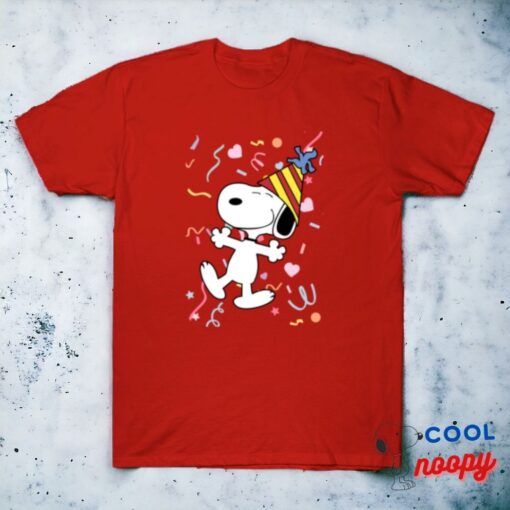 Snoopy Party Time T Shirt 1