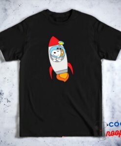 Snoopy Rocketship T Shirt 1