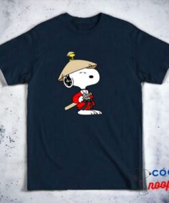 Snoopy Samurai T Shirt 4