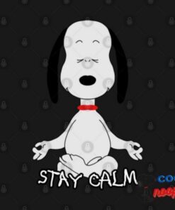 Snoopy Stay Calm T Shirt 2