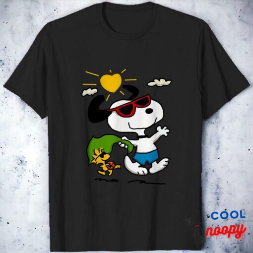 Snoopy Summer T Shirt 4