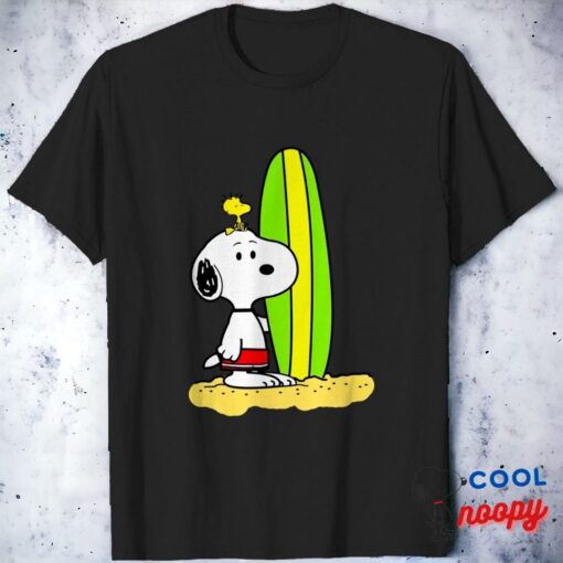 Snoopy Surfing T Shirt 4