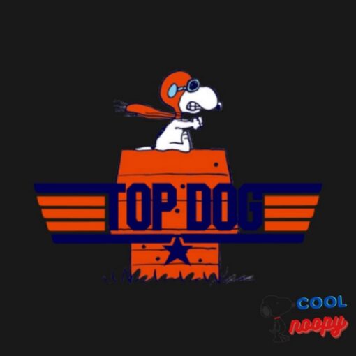 Snoopy Top Dog T Shirt 2