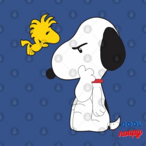 Snoopy Tries to Think T Shirt 2