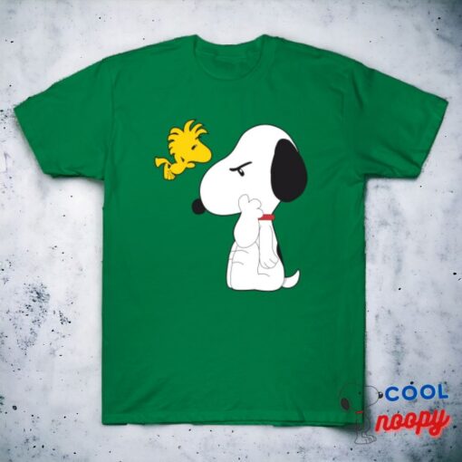 Snoopy Tries to Think T Shirt 3