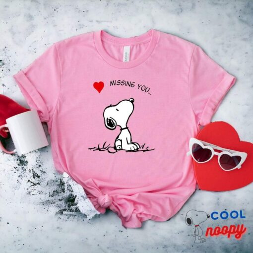 Snoopy Valentine's Day Missing You Love Sweatshirt 1