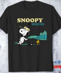 Snoopy Vintage T Shirts with Woodstock 1