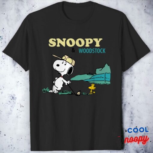 Snoopy Vintage T Shirts with Woodstock 1