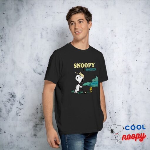 Snoopy Vintage T Shirts with Woodstock 2