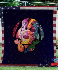 Special Edition Snoopy America Quilt Blanket 1