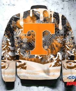 Tennessee Volunteers Snoopy Dabbing The Peanuts Christmas Bomber Jacket 3