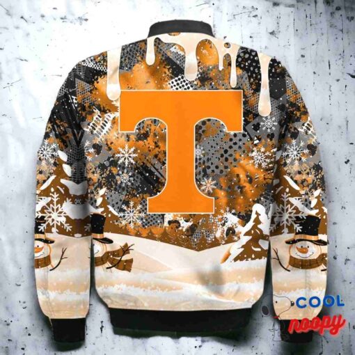 Tennessee Volunteers Snoopy Dabbing The Peanuts Christmas Bomber Jacket 3