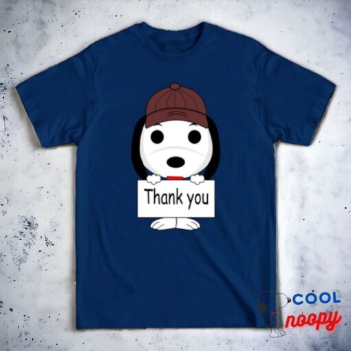 Thank you Snoopy T Shirt 1