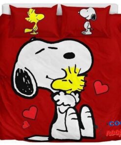 The Peanuts Movie Snoopy And Woodstock Friendship Duvet Cover 1