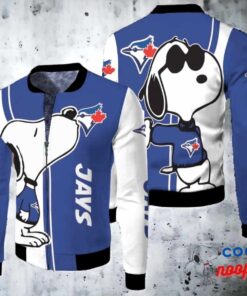 Toronto Blue Jays Snoopy Lover Bomber Jacket 2