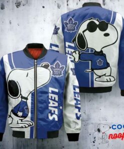 Toronto Maple Leafs Snoopy Bomber Jacket 2