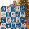 Trending Los Angeles Dodgers Snoopy Quilt Blanket Gift 1