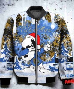UCLA Bruins Snoopy Dabbing The Peanuts Christmas Bomber Jacket 2