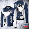 Winnipeg Jets Snoopy Lover Bomber Jacket 2