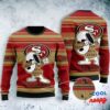 49ers Christmas Sweater Snoopy Dabbing San Francisco 49ers Gift 1