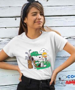 Adorable Snoopy Golf T Shirt 4