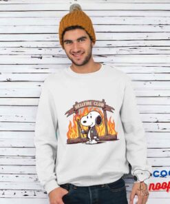 Adorable Snoopy Hellfire Club T Shirt 1
