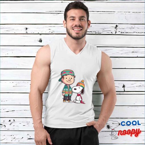 Adorable Snoopy Mac Miller Rapper T Shirt 3