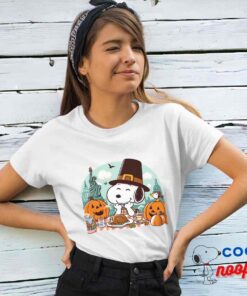 Affordable Snoopy Thanksgiving T Shirt 4