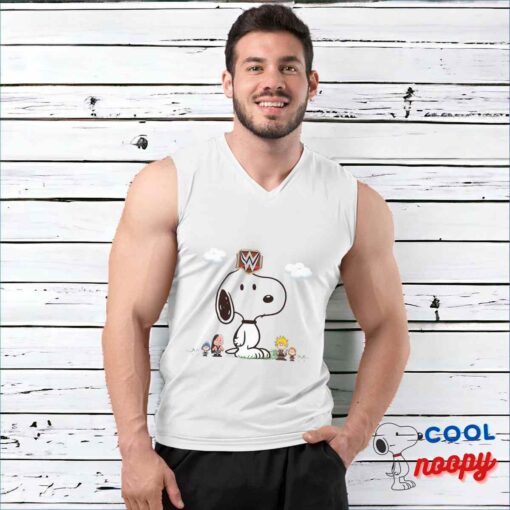 Affordable Snoopy Wwe T Shirt 3